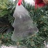 Tree Shaped Custom Acrylic Holiday Ornament - Image 3