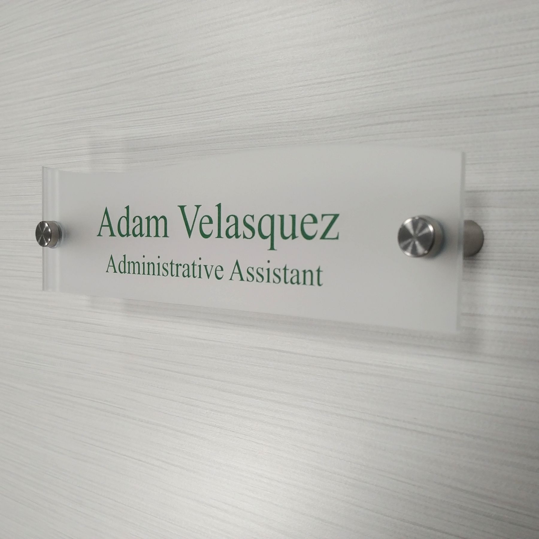 Office Acrylic Name Plate | lupon.gov.ph