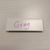 Fold-Over Pocket Chalkboard Name Badges - Blank - Image 5