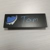 Fold-Over Pocket Chalkboard Name Badges with Logo Only - Image 2