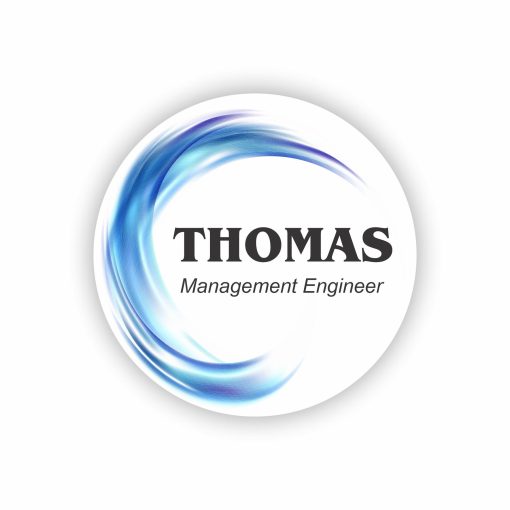 2.5" Circle Plastic Name Badge with Full-Color Printing - Image 2