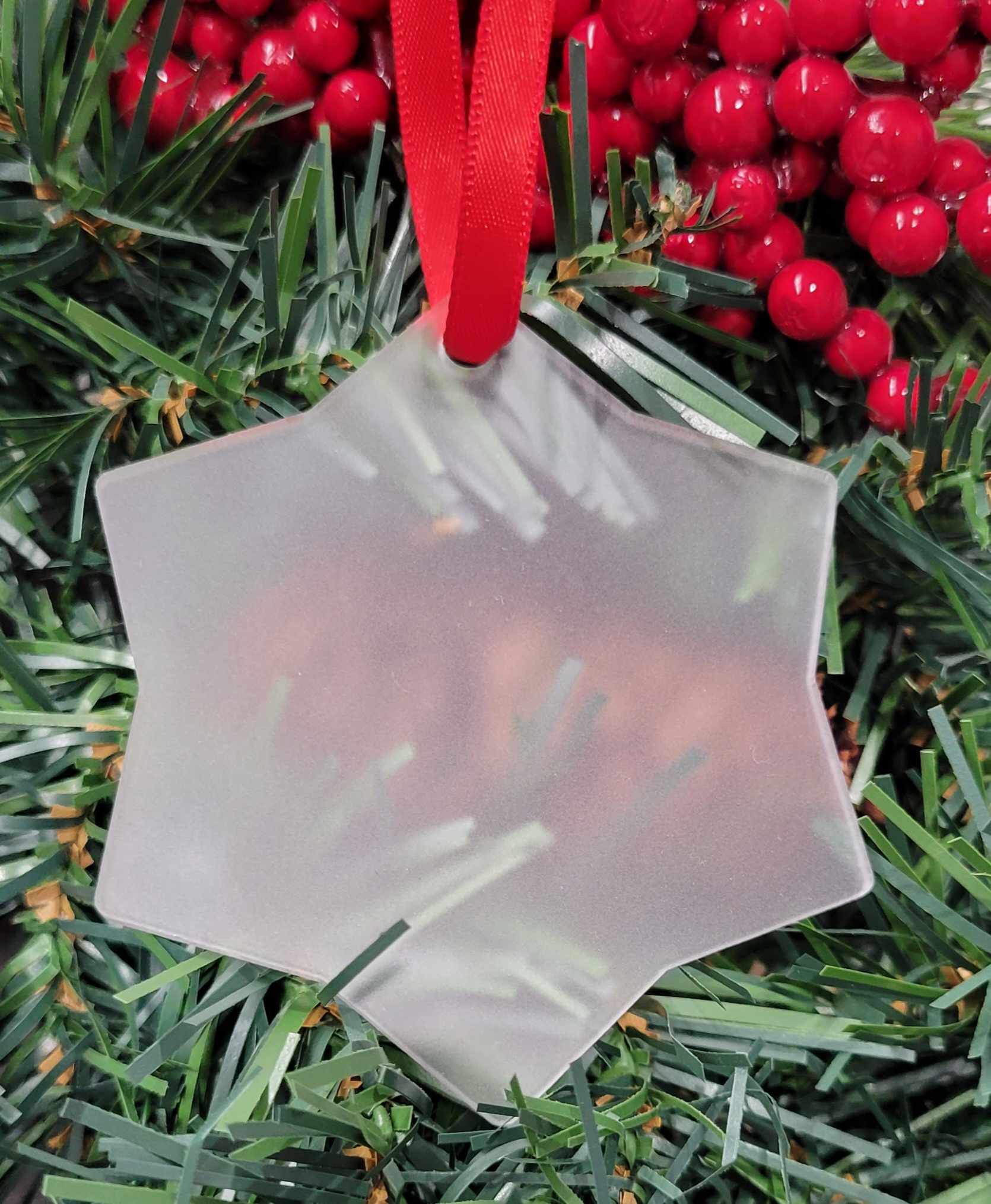 Acrylic Christmas Ornament Blanks | 17 Choices | 1 CENT FILES WITH PURCHASE