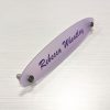 10" x 2" Acrylic Desktop Name Plates - Oval