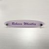 10" x 2" Acrylic Desktop Name Plates - Oval - Image 8