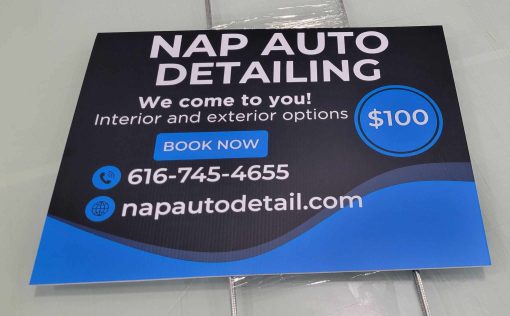 24" x 18" Corrugated Plastic Sign - Image 7