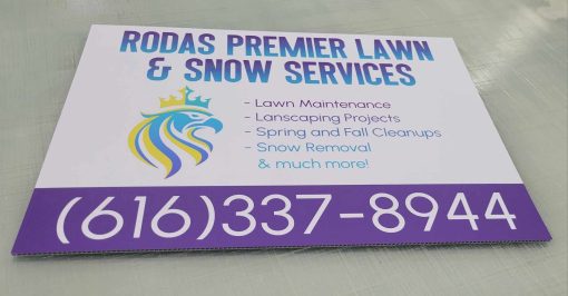 24" x 18" Corrugated Plastic Sign - Image 6
