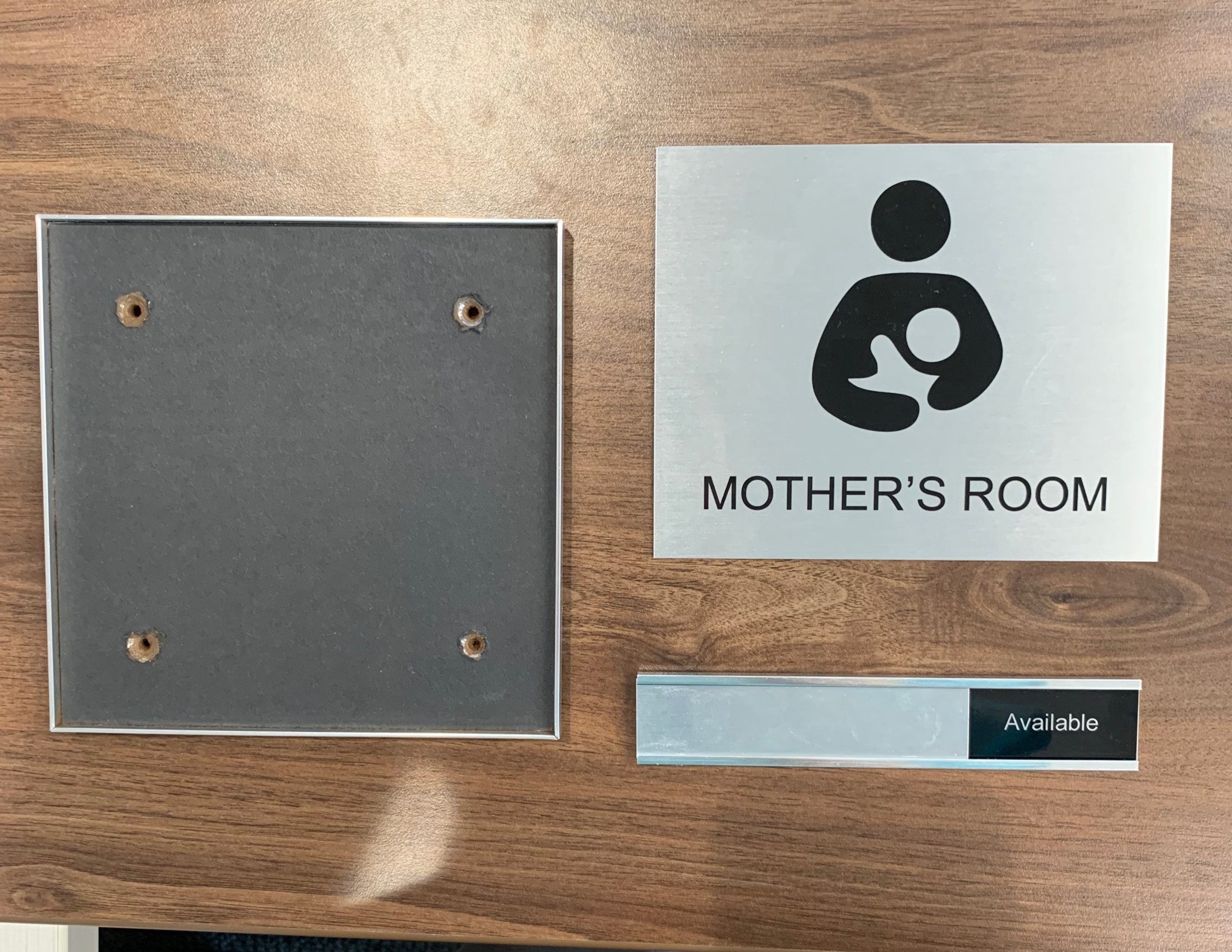 6" x 6" Mother's Room Slider Sign - Image 3