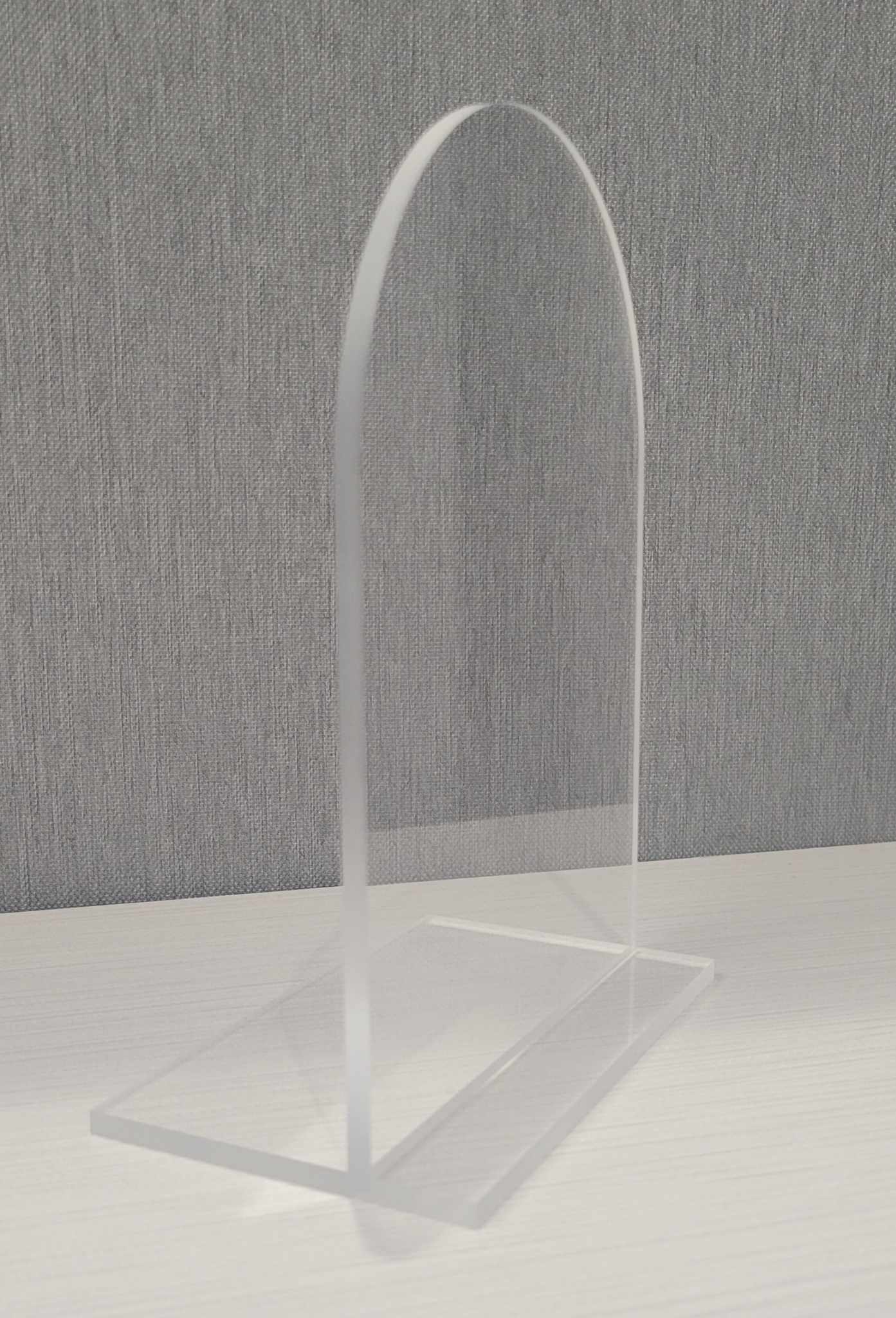 5" x 7" Blank Acrylic Arch Table Sign - Image 3