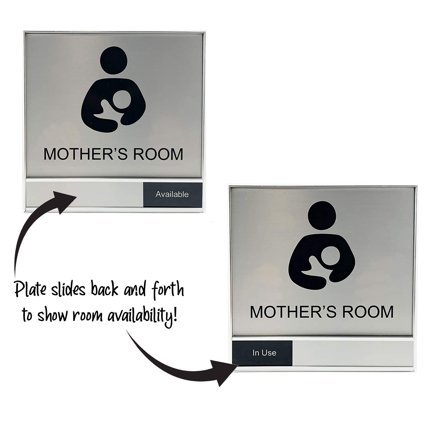 6" x 6" Mother's Room Slider Sign - Image 2
