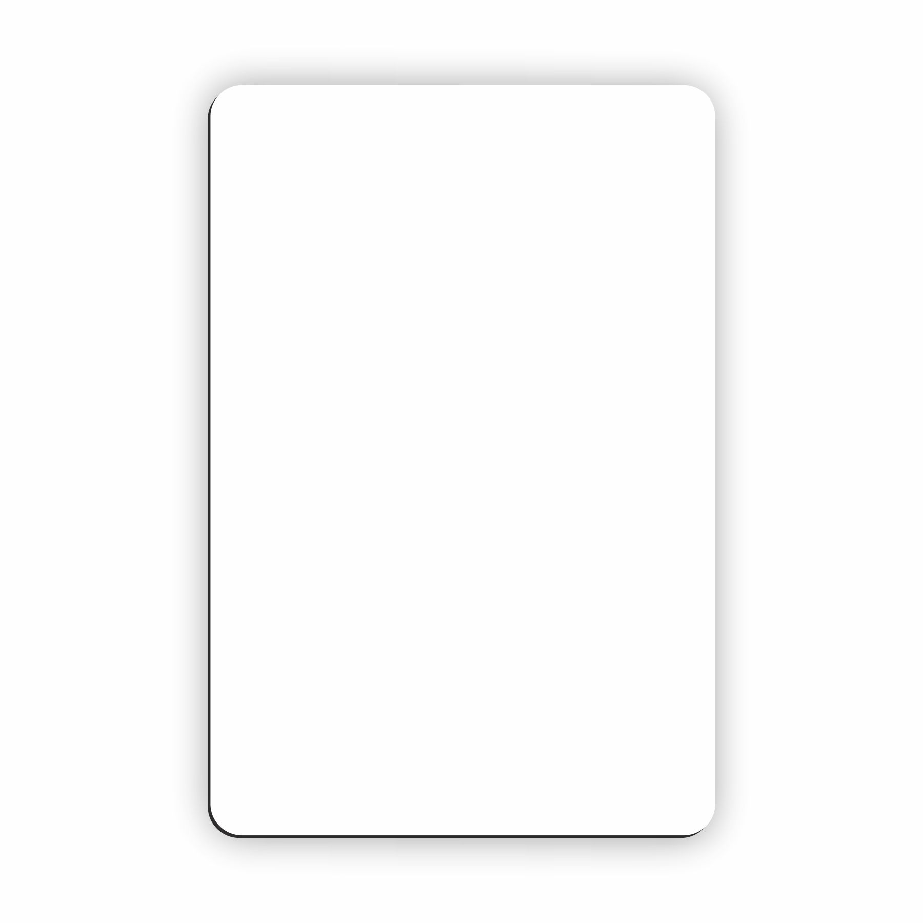 24" x 36" 3mm White ACM Panel Sign Blank