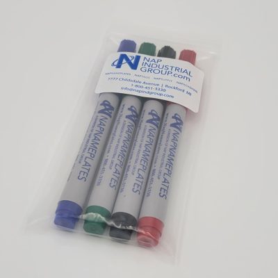 Damp Erase Markers - 4-Pack