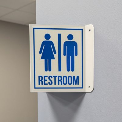 5" x 6" V-Projecting Signs